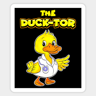 The Duck-Tor Cute Doctor Duck Magnet